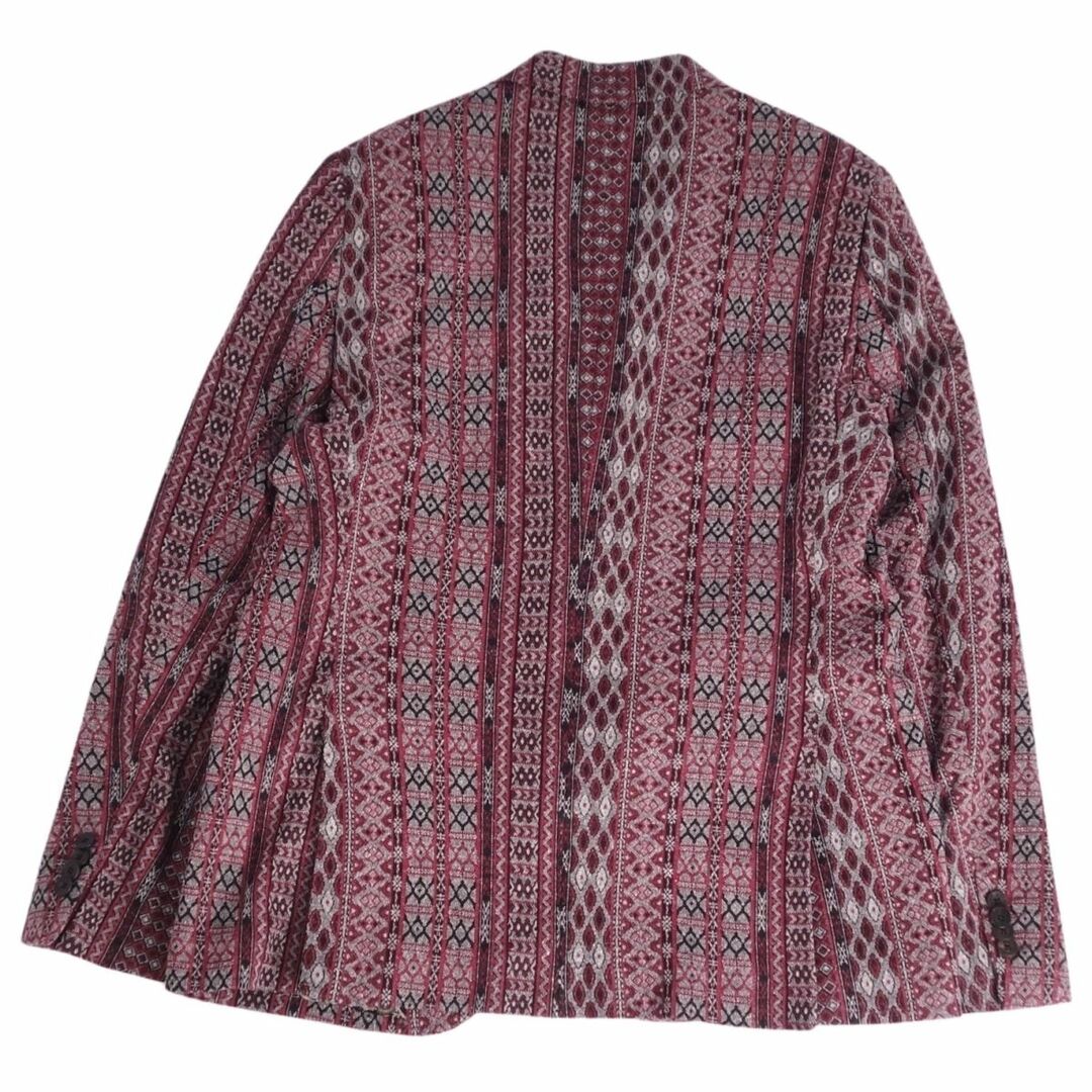 ETRO - 極美品 エトロ ETRO ジャケット テーラード 総柄 リネン ETRO - 極美品 エトロ ETRO ジャケット テーラード 総柄 リネン