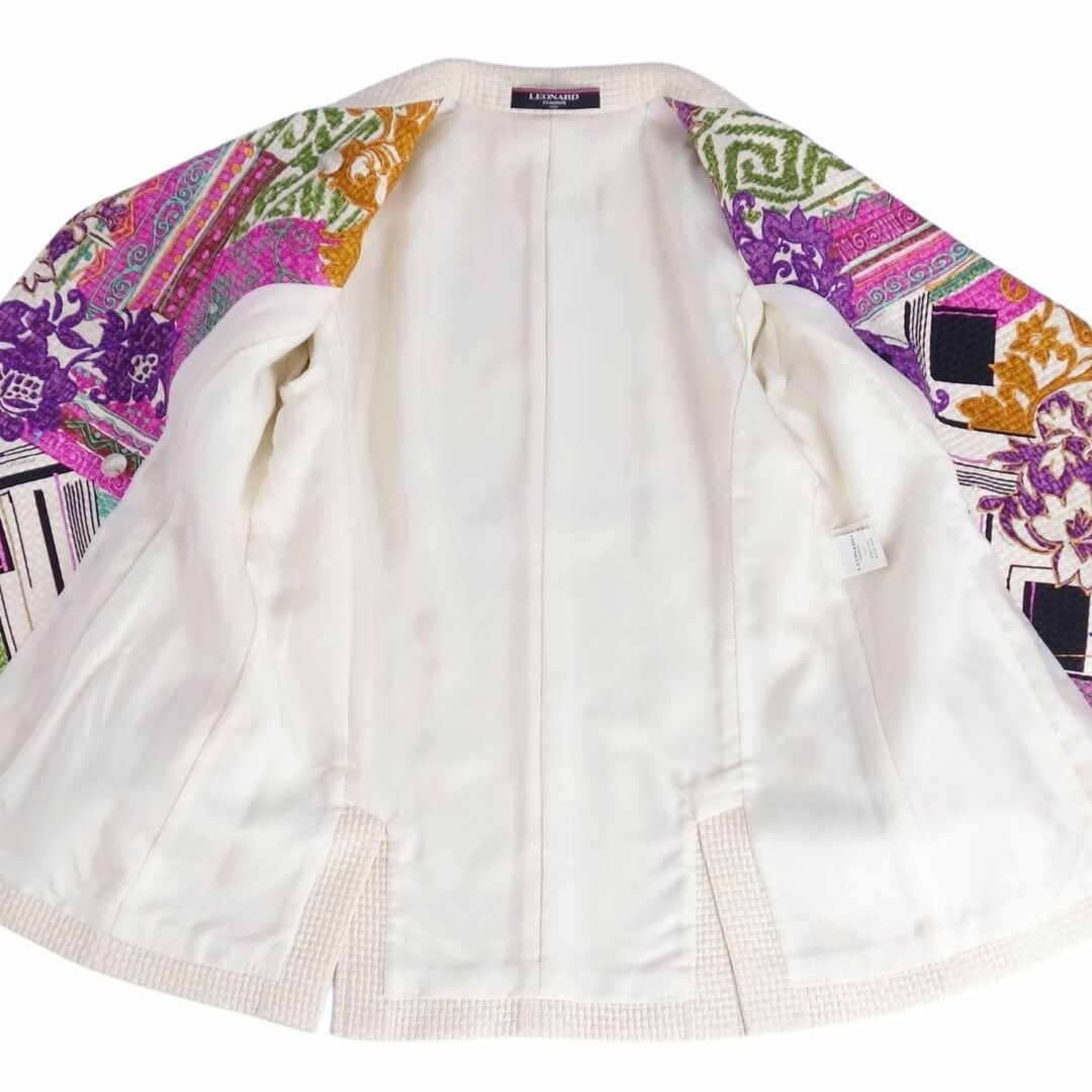 LEONARD - 極美品 レオナール LEONARD FASHION ジャケット LEONARD - 極美品 レオナール LEONARD FASHION ジャケット
