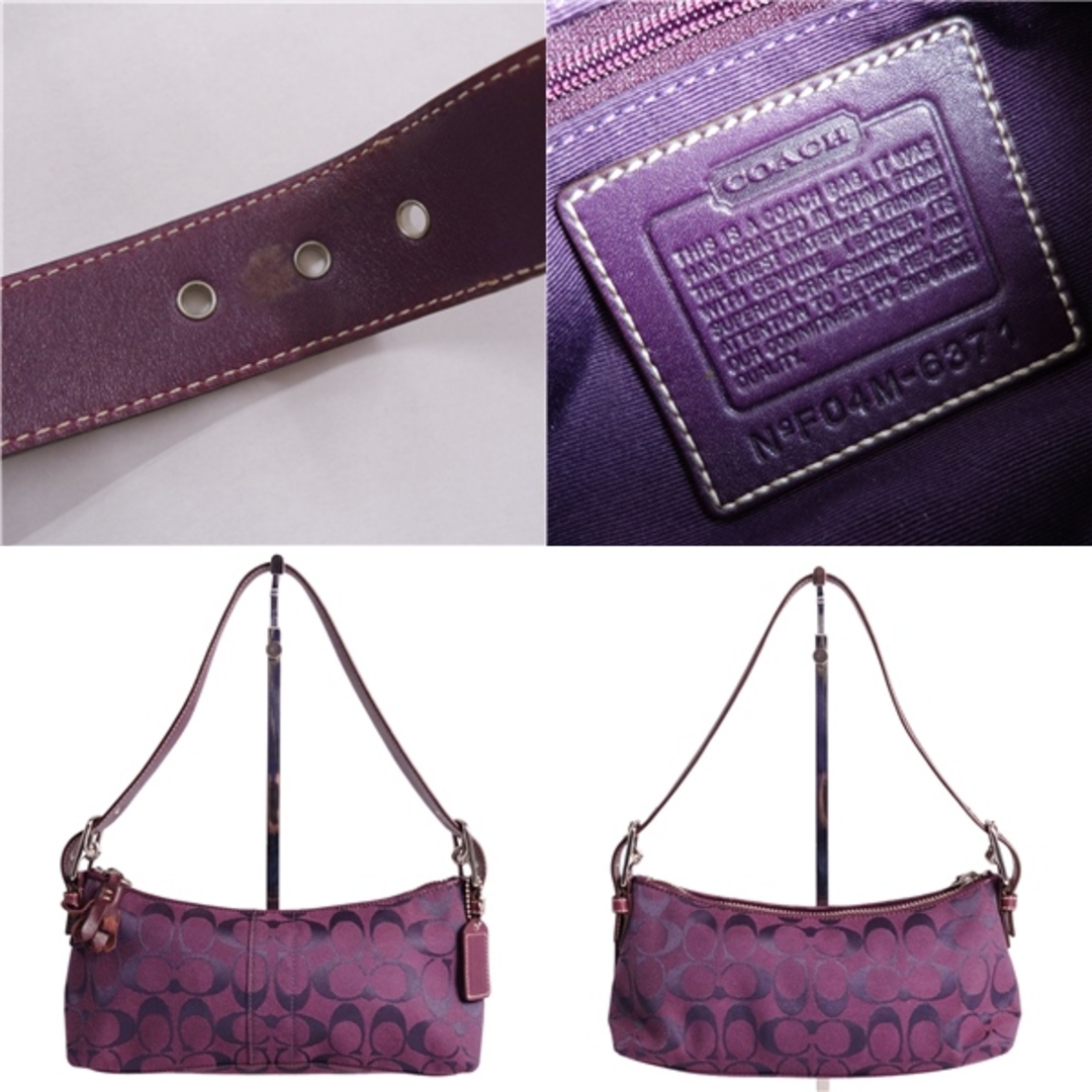 COACH - 美品 コーチ COACH バッグ 6371 ポーチ ショルダー COACH - 美品 コーチ COACH バッグ 6371 ポーチ ショルダー