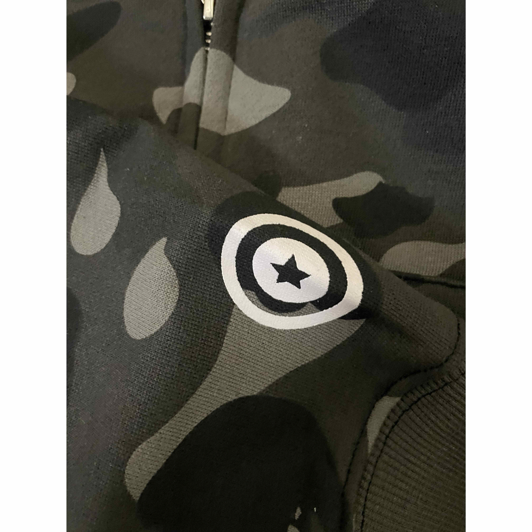 A BATHING APE - 取扱注意 BAPE コラボ シャークパーカー A BATHING APE - 取扱注意 BAPE コラボ シャークパーカー