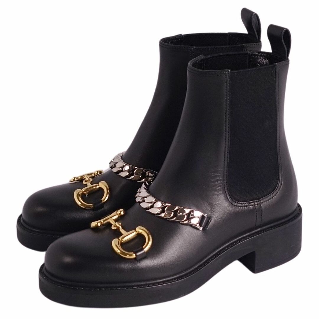 GUCCI - 未使用 グッチ GUCCI ブーツ サイドゴアブーツ ホース GUCCI - 未使用 グッチ GUCCI ブーツ サイドゴアブーツ ホース