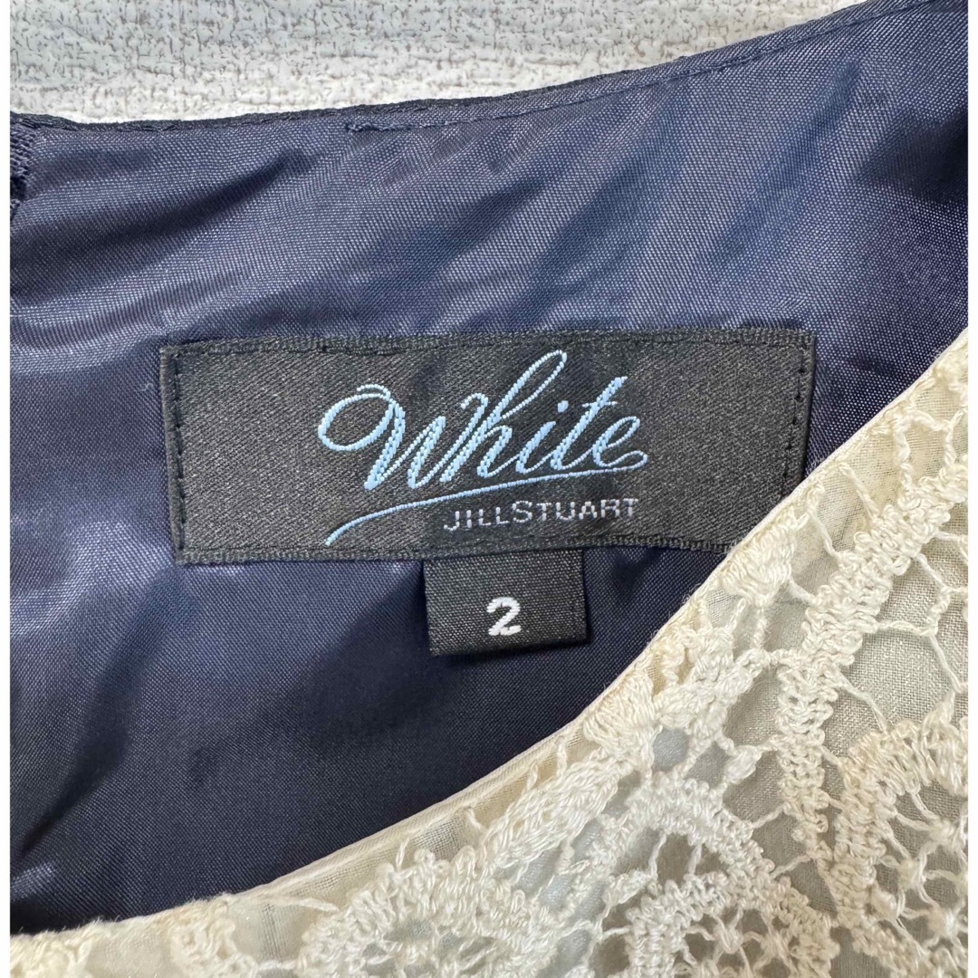JILLSTUART - ジルスチュアートホワイト ワンピースの通販 by JILLSTUART - ジルスチュアートホワイト ワンピースの通販 by