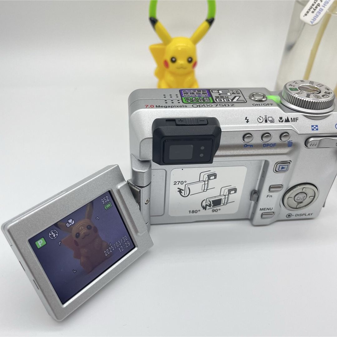 PENTAX - 名機 美品✨PENTAX Optio 750Z✨動作確認済 スマホ転送 PENTAX - 名機 美品✨PENTAX Optio 750Z✨動作確認済 スマホ転送