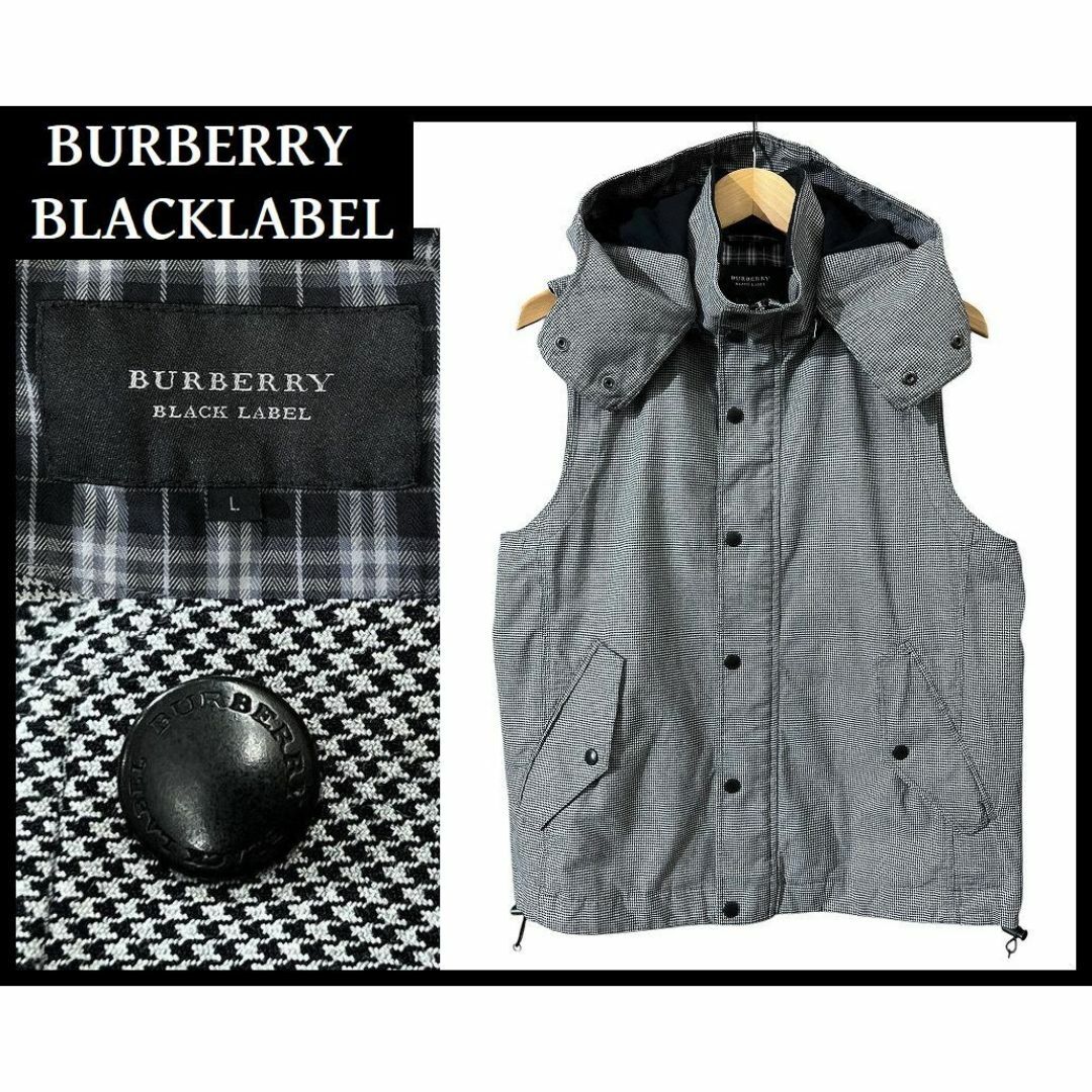 BURBERRY BLACK LABEL - 希少 バーバリーブラックレーベル 2WAY BURBERRY BLACK LABEL - 希少 バーバリーブラックレーベル 2WAY