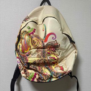 ETRO - ETRO(エトロ) リュックサック - ブラウン×ダークグリーン ETRO - ETRO(エトロ) リュックサック - ブラウン×ダークグリーン
