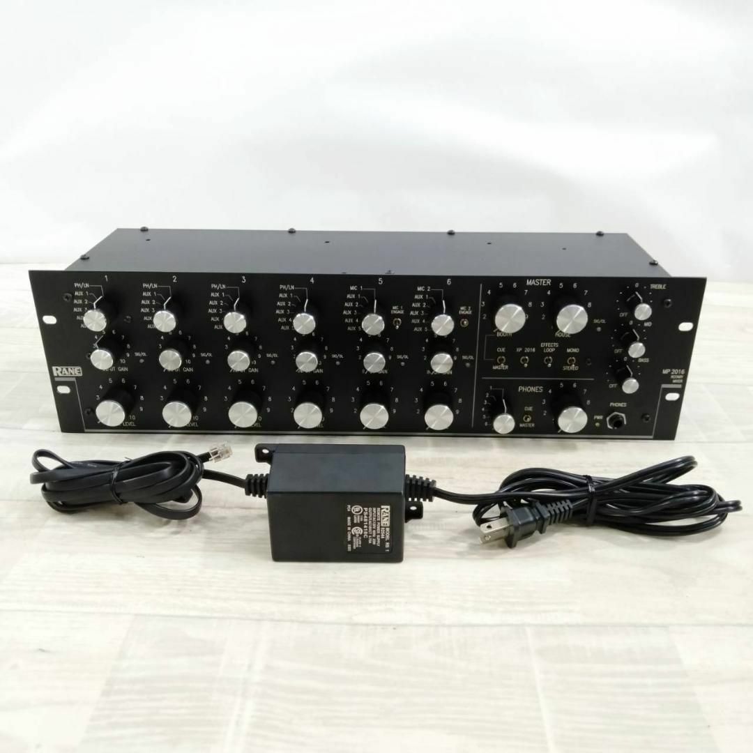 美品】Rane ロータリーミキサー DJミキサー MP2016の通販 by 美品】Rane ロータリーミキサー DJミキサー MP2016の通販 by