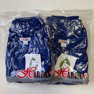 テイジン(TEIJIN)のHARIMA製 半ズボン130サイズ ネイビー 2枚セット 体操着 名前入り(パンツ/スパッツ)