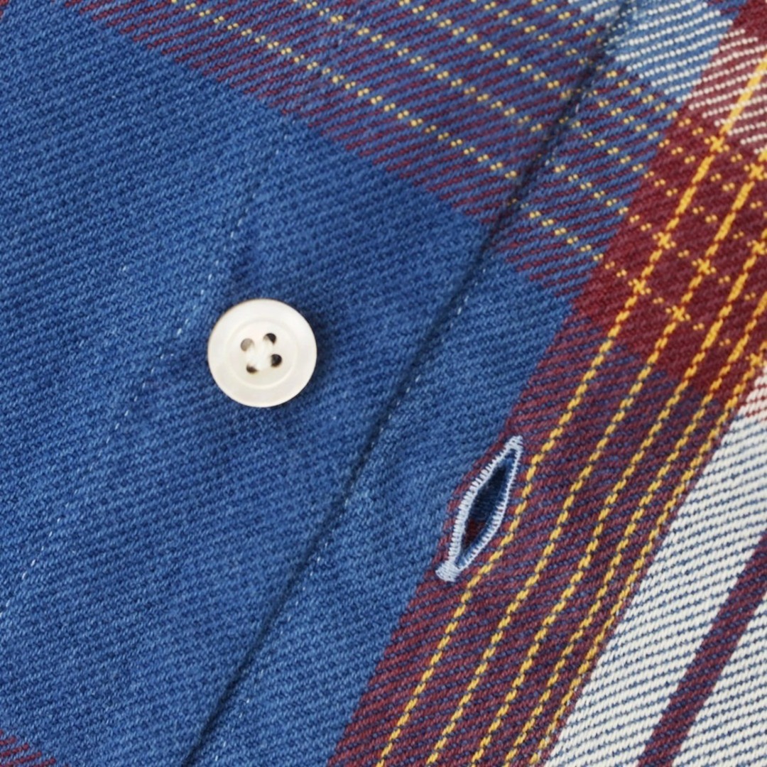 FINAMORE - 【中古】フィナモレ Finamore コットン チェック FINAMORE - 【中古】フィナモレ Finamore コットン チェック