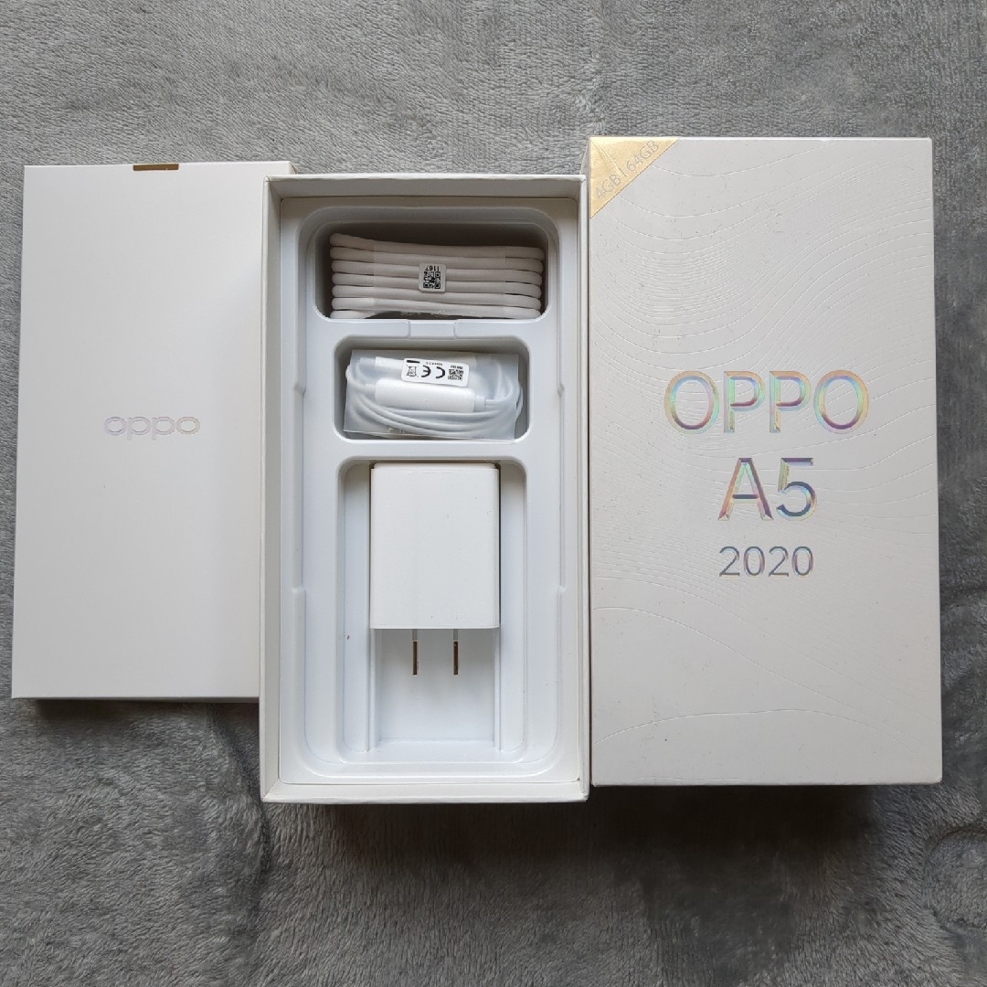 超美品、箱付、新品 付属品付】スマホ本体 OPPO A5 2020の通販 超美品、箱付、新品 付属品付】スマホ本体 OPPO A5 2020の通販