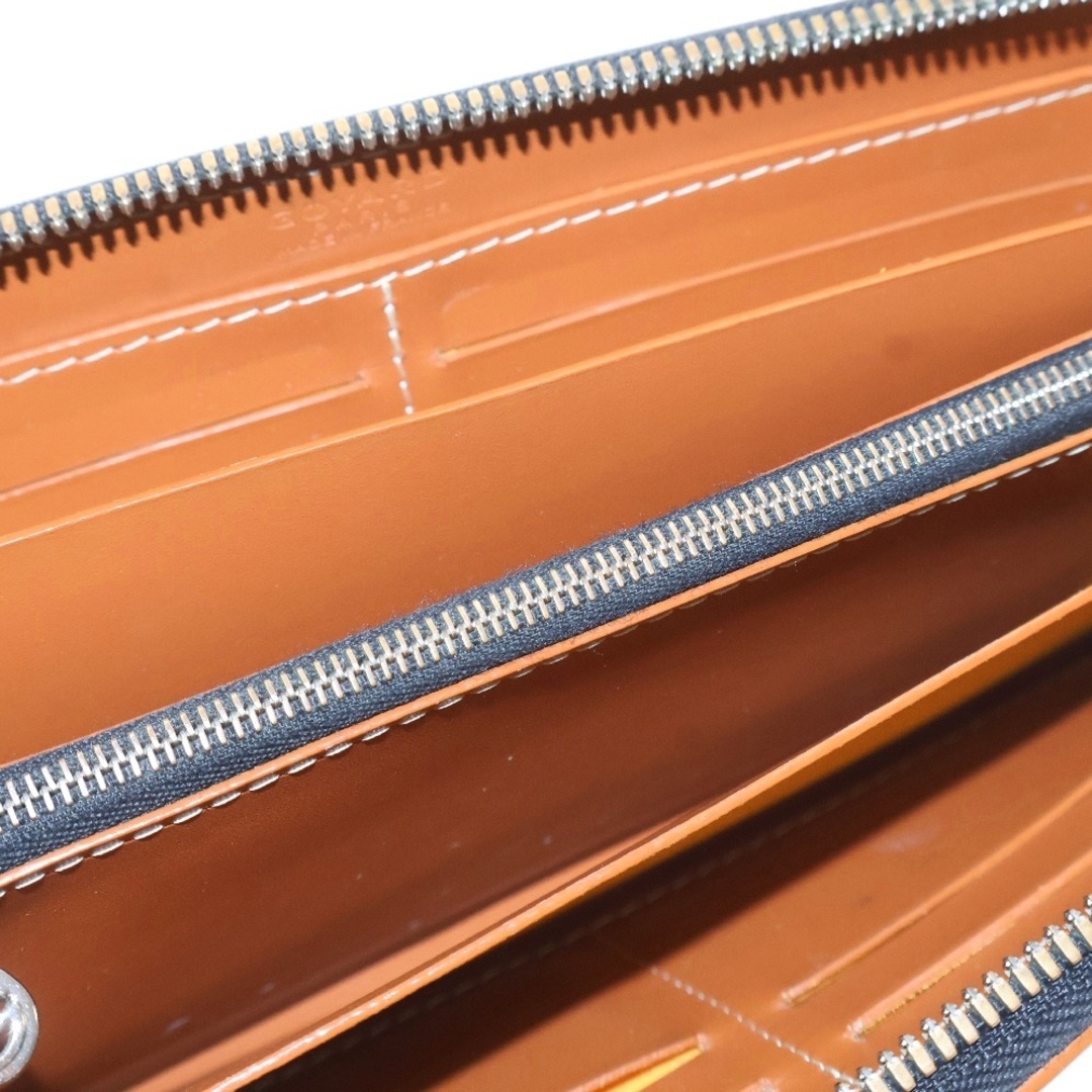 GOYARD - GOYARD ゴヤール マティニョンGM レザーラウンドジップ GOYARD - GOYARD ゴヤール マティニョンGM レザーラウンドジップ