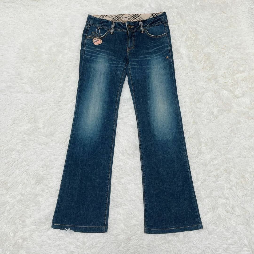 BURBERRY BLUE LABEL - バーバリーブルーレーベル デニム ノバ BURBERRY BLUE LABEL - バーバリーブルーレーベル デニム ノバ