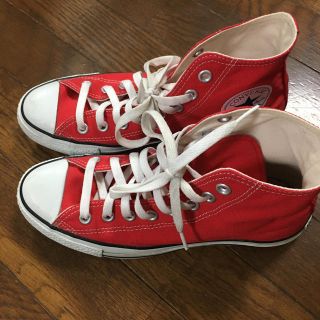 コンバース(CONVERSE)のコンバース ハイカット 赤 オールスター(スニーカー)