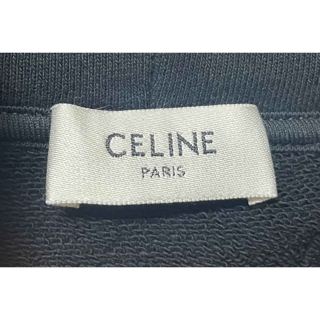 CELINE - 24SS Celine スタッズロゴ パーカー Sサイズ フーディ CELINE - 24SS Celine スタッズロゴ パーカー Sサイズ フーディ