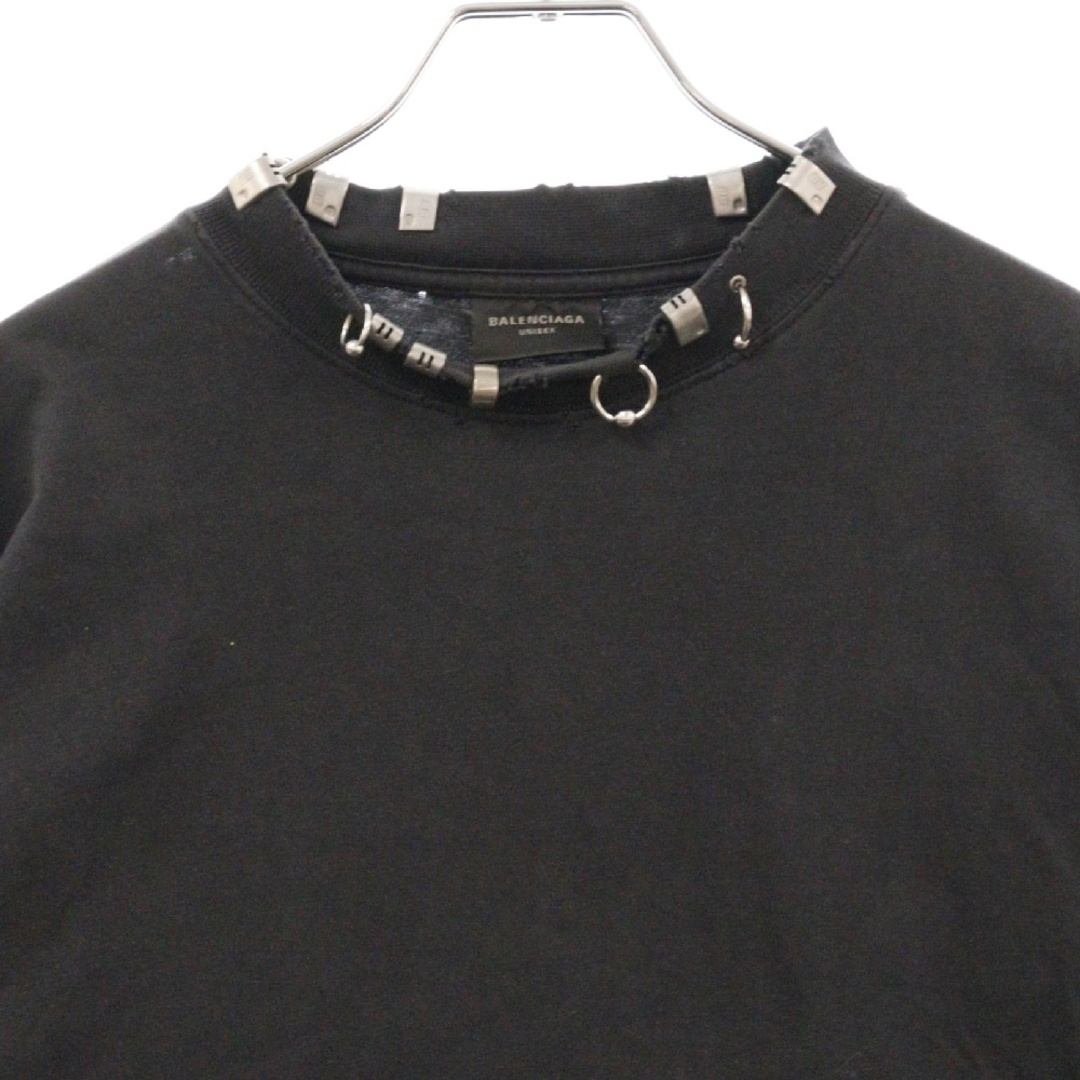 BALENCIAGA - BALENCIAGA バレンシアガ 23AW Pierced T-Shirt BALENCIAGA - BALENCIAGA バレンシアガ 23AW Pierced T-Shirt