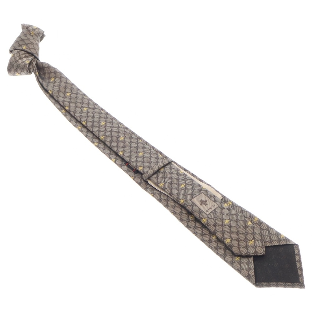 GUCCI - GUCCI グッチ GG Bee Silk Tie GGビー シルクネクタイ GUCCI - GUCCI グッチ GG Bee Silk Tie GGビー シルクネクタイ