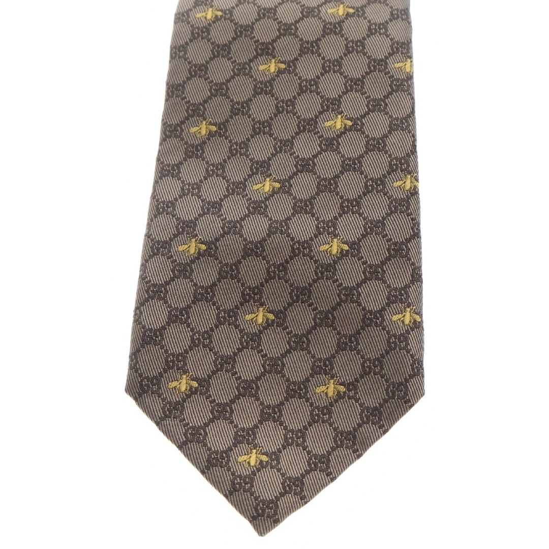 GUCCI - GUCCI グッチ GG Bee Silk Tie GGビー シルクネクタイ GUCCI - GUCCI グッチ GG Bee Silk Tie GGビー シルクネクタイ