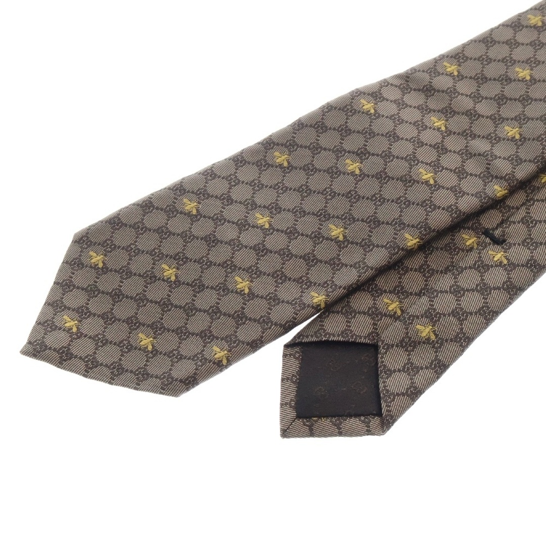 GUCCI - GUCCI グッチ GG Bee Silk Tie GGビー シルクネクタイ GUCCI - GUCCI グッチ GG Bee Silk Tie GGビー シルクネクタイ