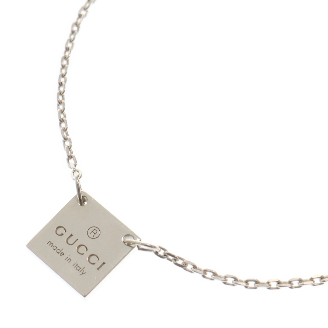 GUCCI - GUCCI グッチ トレードマーク スクエアプレート ロゴ GUCCI - GUCCI グッチ トレードマーク スクエアプレート ロゴ
