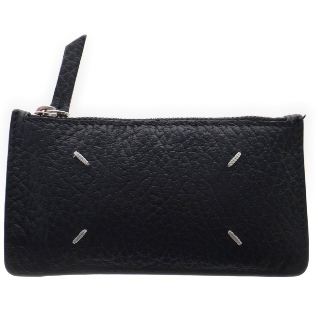 Maison Margiela 11 メゾンマルジェラ11 Leather Card Case 4ステッチ レザー カードケース ブラック S56UI0143