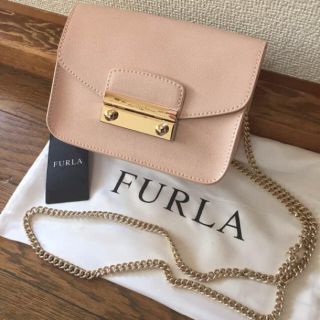 フルラ(Furla)の ラスト！ フルラ チェーンバッグ☆ ジュリア♡ ピンク♡春色 メトロポリス(ショルダーバッグ)