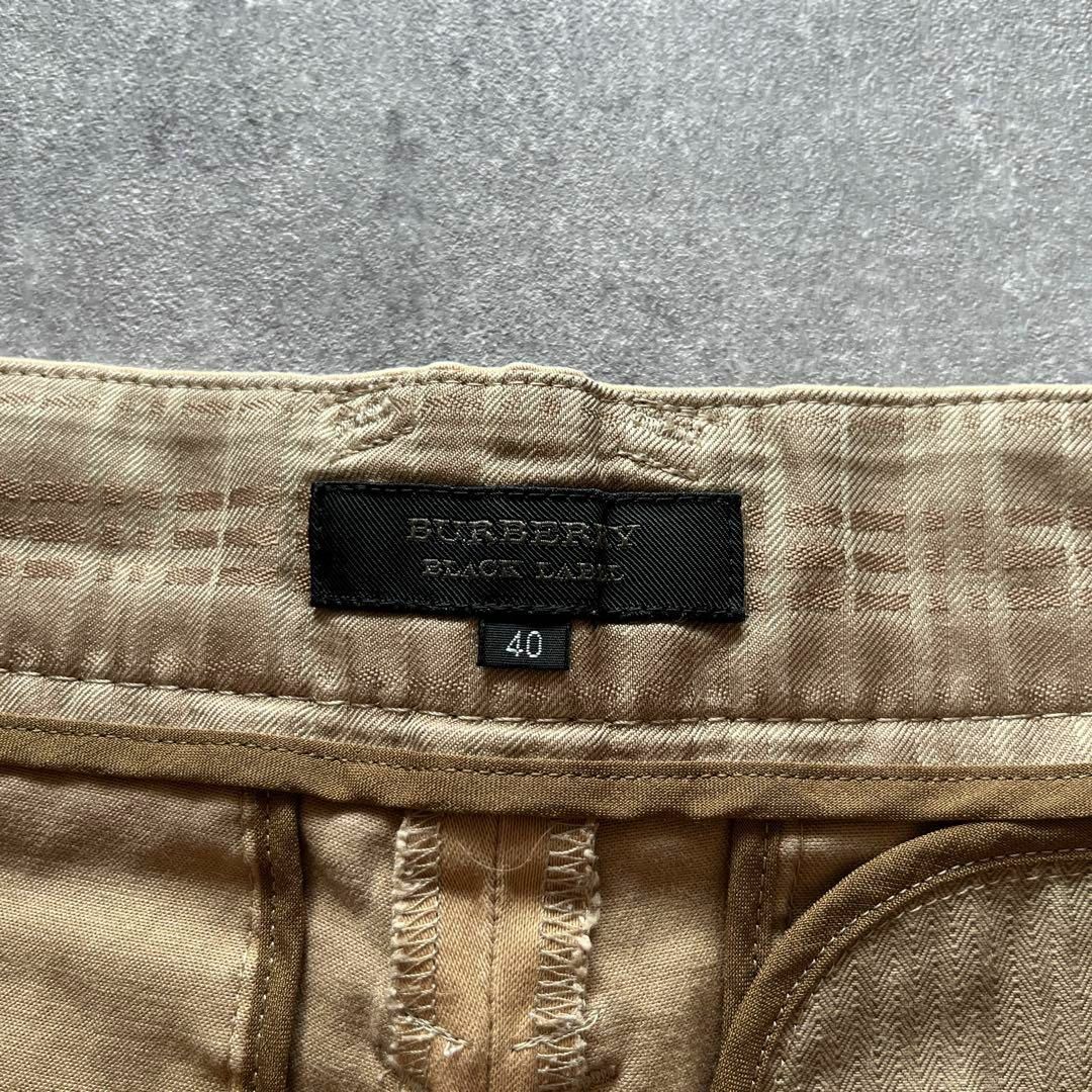 BURBERRY BLACK LABEL - Burberry BLACK LABEL チノパン タック BURBERRY BLACK LABEL - Burberry BLACK LABEL チノパン タック