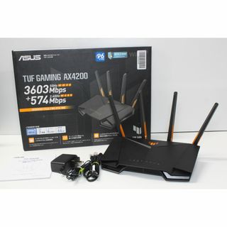 ASUS - ASUS/TUF-Gaming AX4200/無線ルーター ④の通販 by ASUS - ASUS/TUF-Gaming AX4200/無線ルーター ④の通販 by