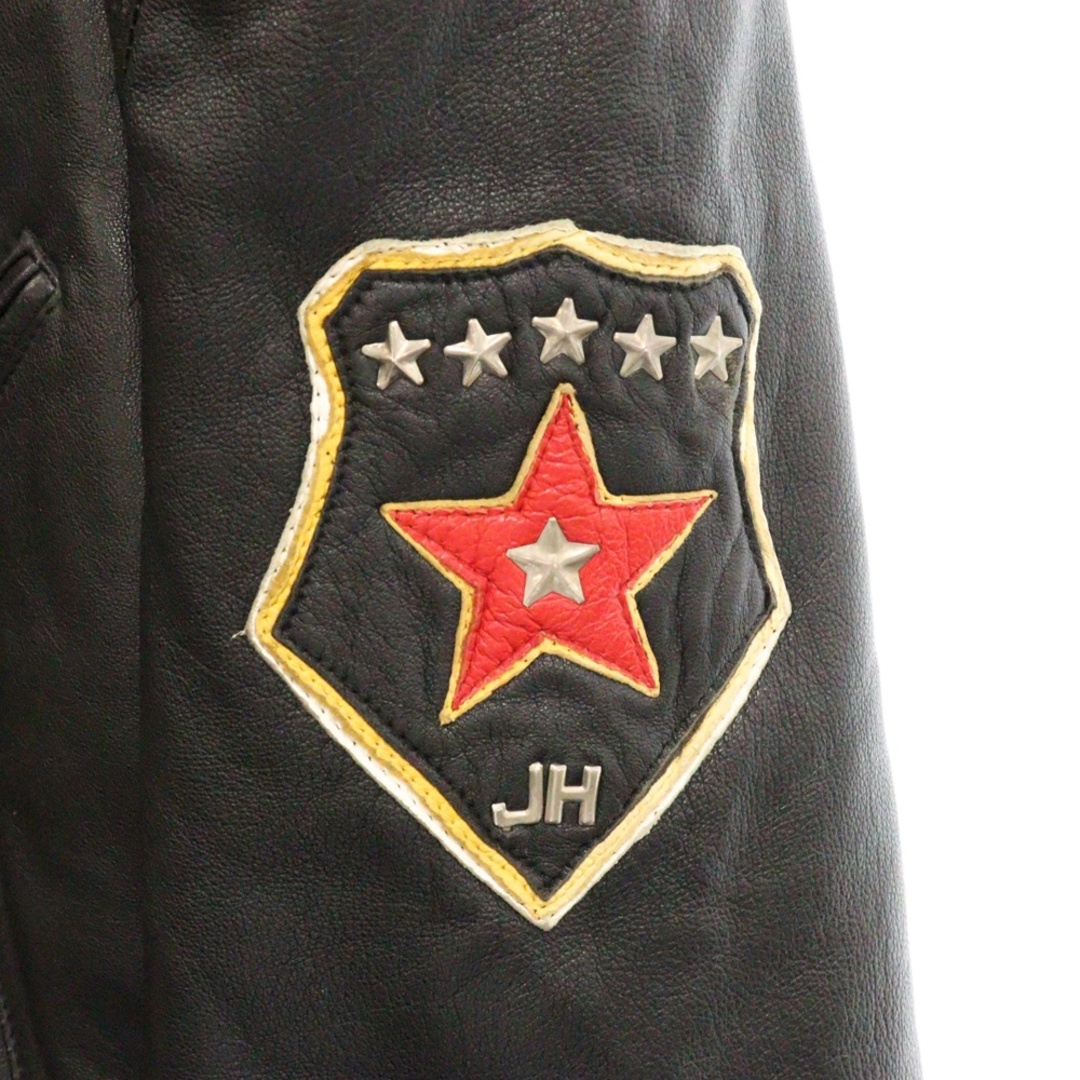 JEFFHAMILTON ジェフハミルトン バックロゴ刺繍 ダブル JEFFHAMILTON ジェフハミルトン バックロゴ刺繍 ダブル