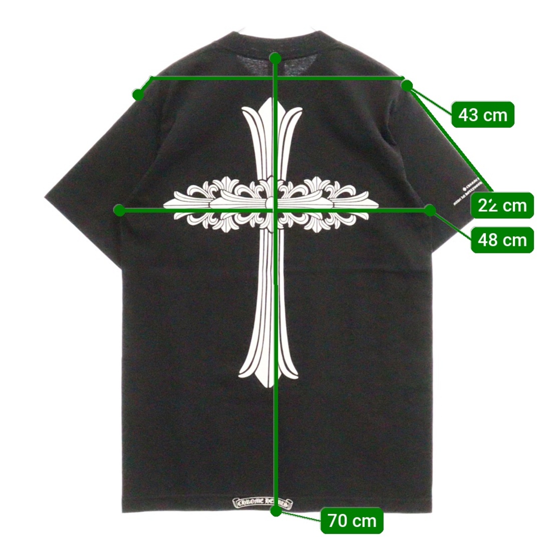 Chrome Hearts - CHROME HEARTS クロムハーツ Back Cross TEE Chrome Hearts - CHROME HEARTS クロムハーツ Back Cross TEE