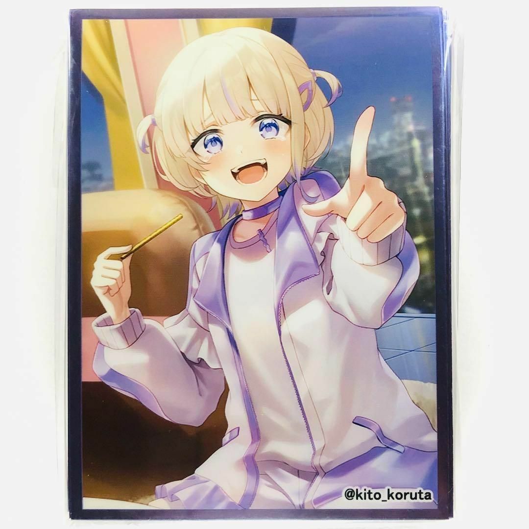 ホロライブ 轟はじめ ReGLOSS スリーブ 白詰草の通販 by みこ ホロライブ 轟はじめ ReGLOSS スリーブ 白詰草の通販 by みこ