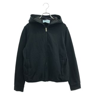 PRADA - PRADA プラダ Nylon Zip Hoodie ナイロン切替 PRADA - PRADA プラダ Nylon Zip Hoodie ナイロン切替