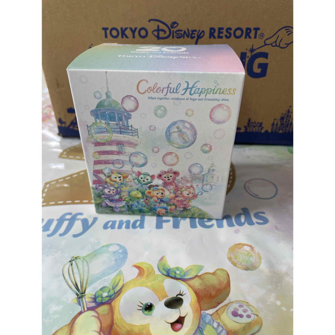 ダッフィー - ダッフィー&フレンズ カラフルハピネス ワッペン ダッフィー - ダッフィー&フレンズ カラフルハピネス ワッペン