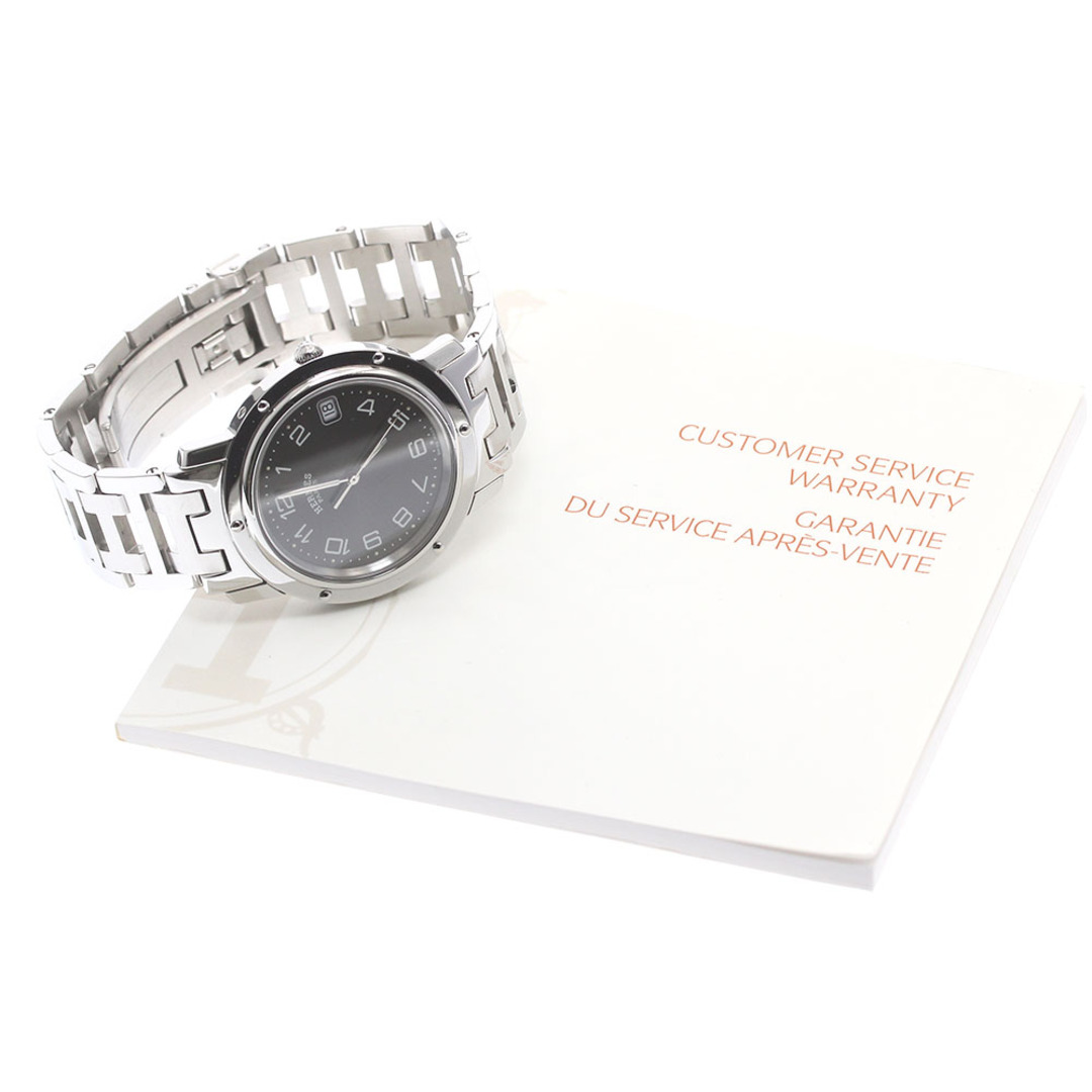HERMES - エルメス HERMES CL6.710 クリッパー デイト クォーツ HERMES - エルメス HERMES CL6.710 クリッパー デイト クォーツ