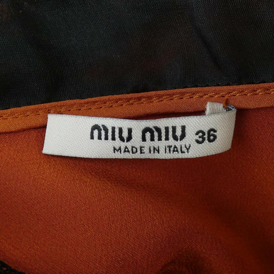 MIU MIU - ミュウミュウ MIU MIU ワンピースの通販 by KOMEHYO MIU MIU - ミュウミュウ MIU MIU ワンピースの通販 by KOMEHYO