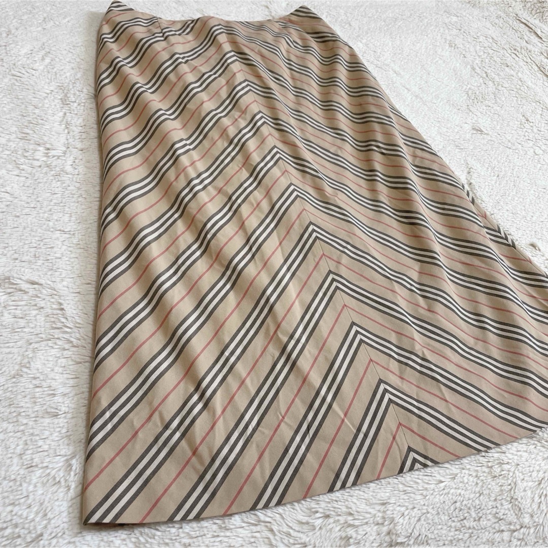 BURBERRY - 美品 大きいサイズ BURBERRY バーバリー ストライプ BURBERRY - 美品 大きいサイズ BURBERRY バーバリー ストライプ