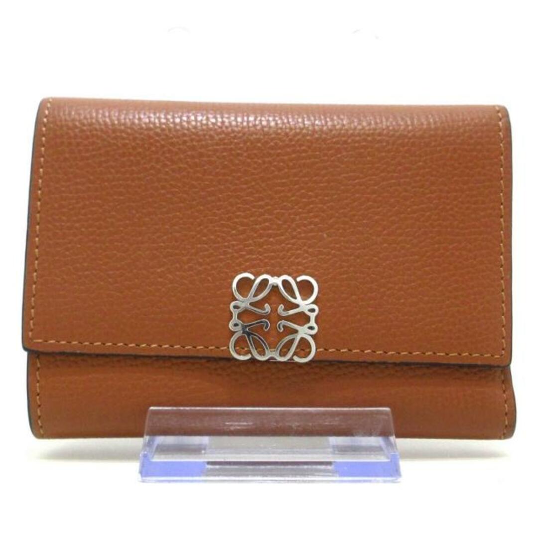 LOEWE - LOEWE(ロエベ) 3つ折り財布 アナグラム バーティカル LOEWE - LOEWE(ロエベ) 3つ折り財布 アナグラム バーティカル