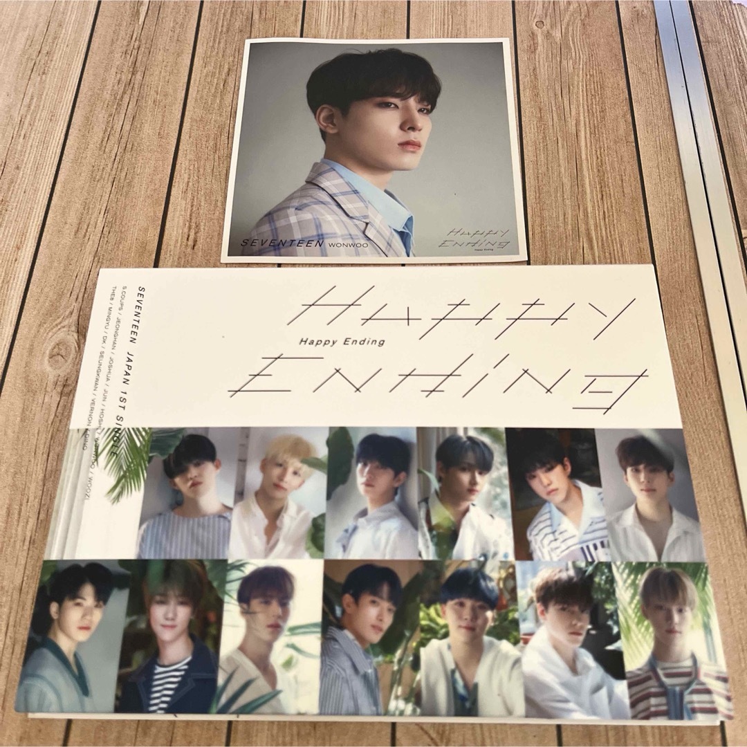 SEVENTEEN - SEVENTEEN happy ending Carat盤 ウォヌの通販 by SEVENTEEN - SEVENTEEN happy ending Carat盤 ウォヌの通販 by
