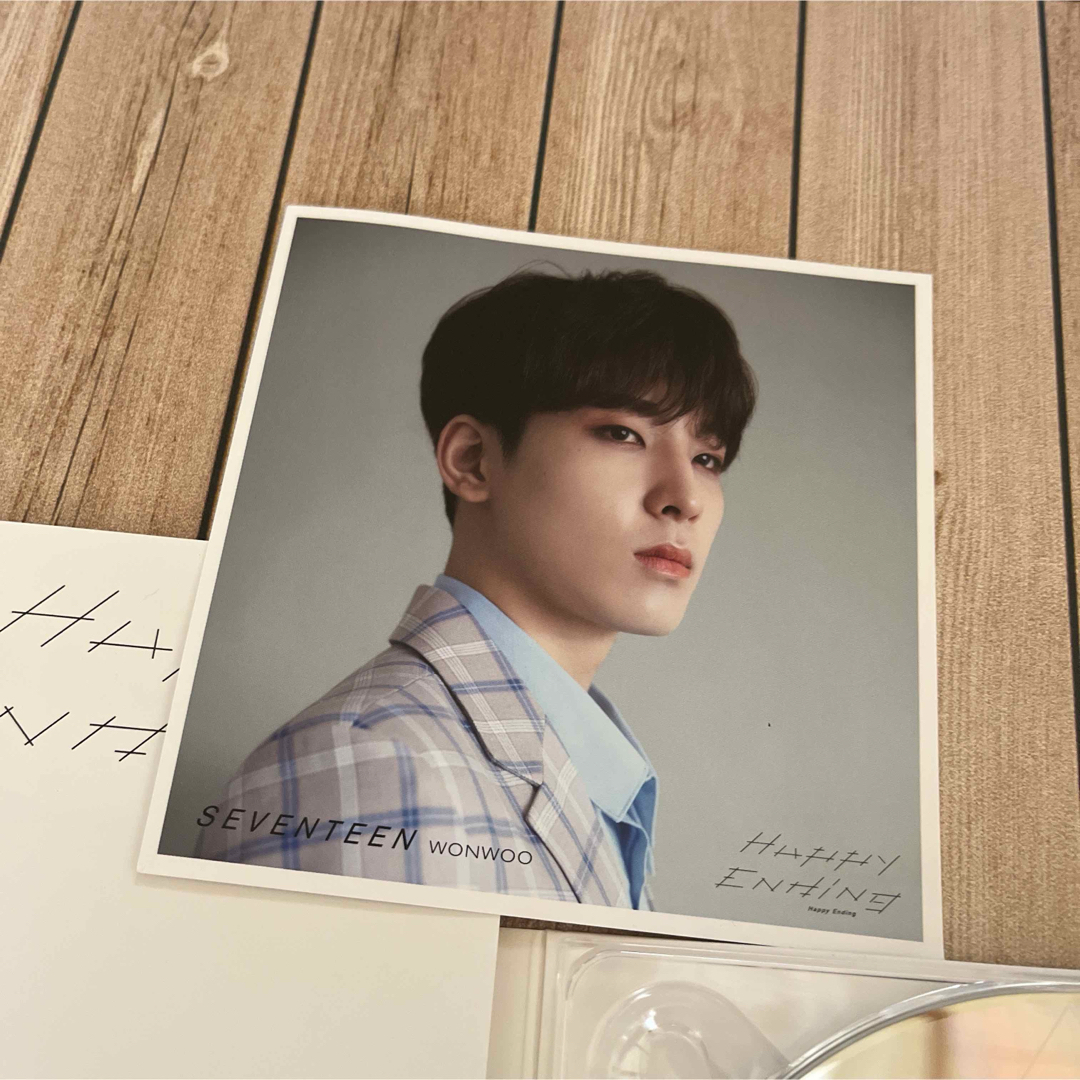 SEVENTEEN - SEVENTEEN happy ending Carat盤 ウォヌの通販 by SEVENTEEN - SEVENTEEN happy ending Carat盤 ウォヌの通販 by