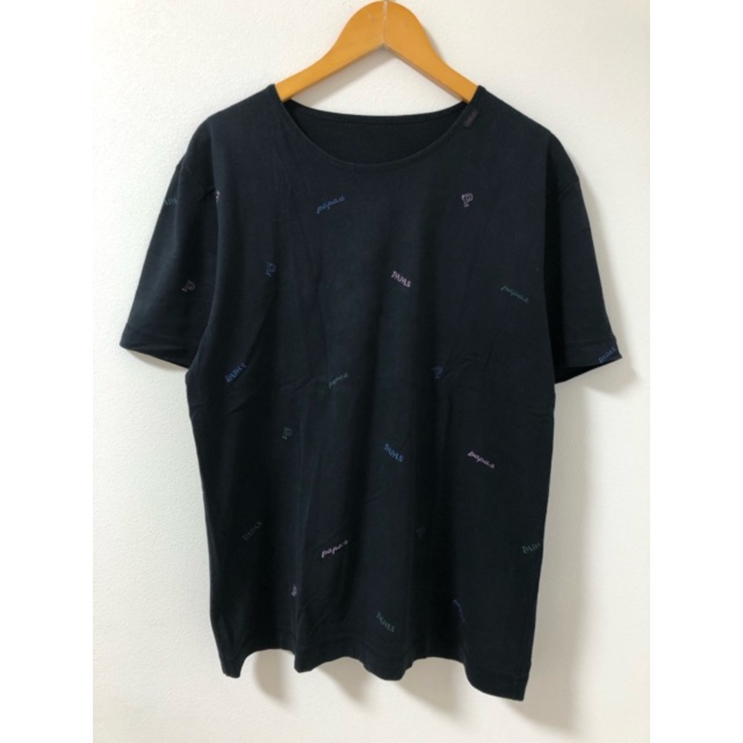 Papas(パパス)ロゴ刺繍 総柄 Tシャツ【E5557-007】の通販 by Papas(パパス)ロゴ刺繍 総柄 Tシャツ【E5557-007】の通販 by