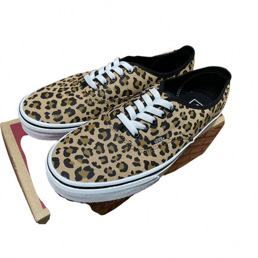 VANS - 新品バンズauthenticレオパードヒョウ柄ERAエラslipon9h VANS - 新品バンズauthenticレオパードヒョウ柄ERAエラslipon9h
