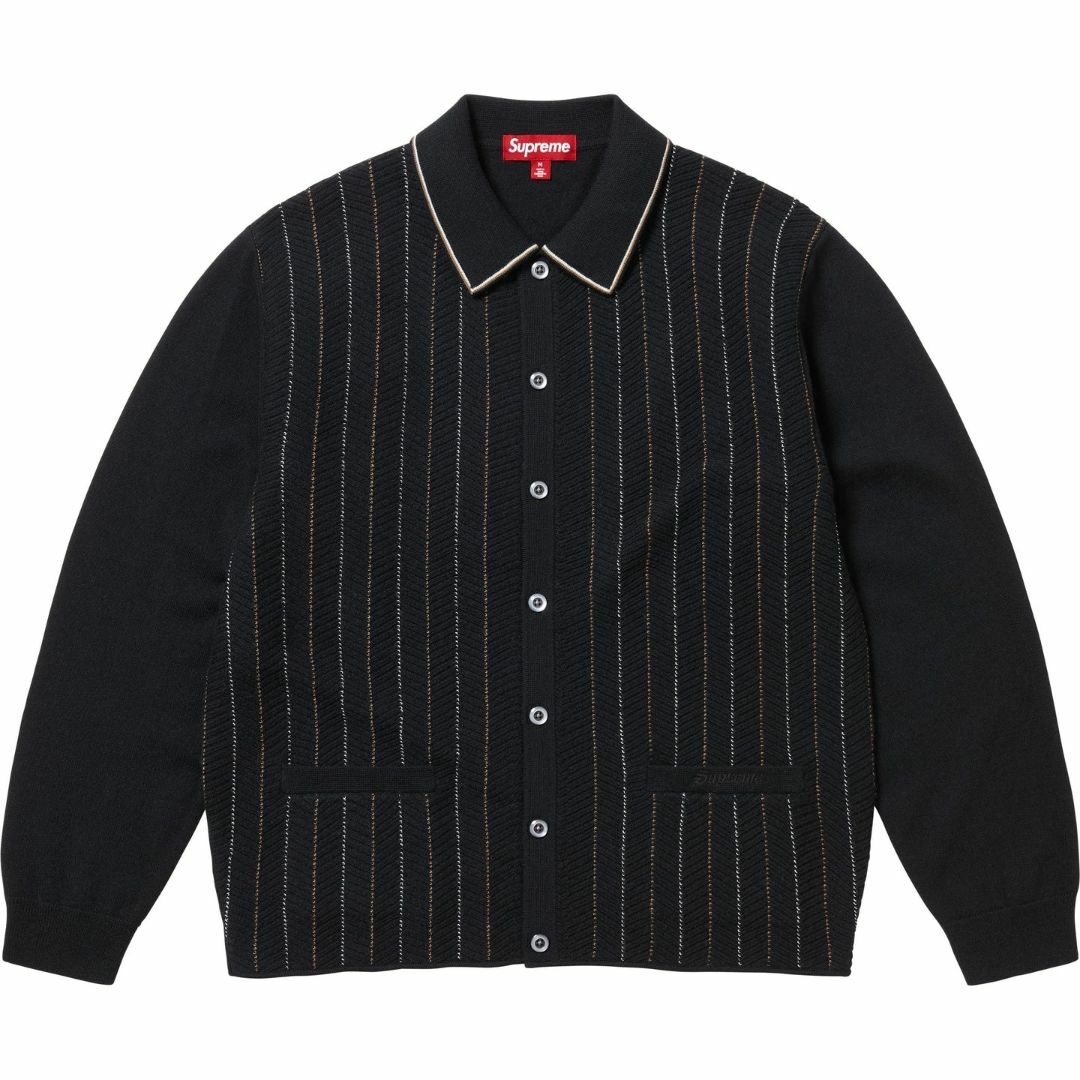Supreme - Supreme Herringbone Cardigan カーディガン M 新品の Supreme - Supreme Herringbone Cardigan カーディガン M 新品の