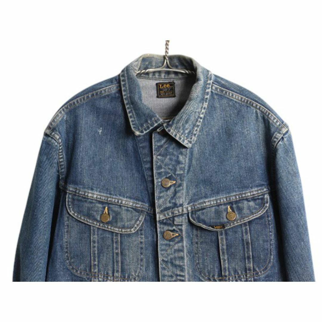 70s USA製 ☆ Lee 101-J デニム ジャケット 42 メンズ L / 古着 70s USA製 ☆ Lee 101-J デニム ジャケット 42 メンズ L / 古着