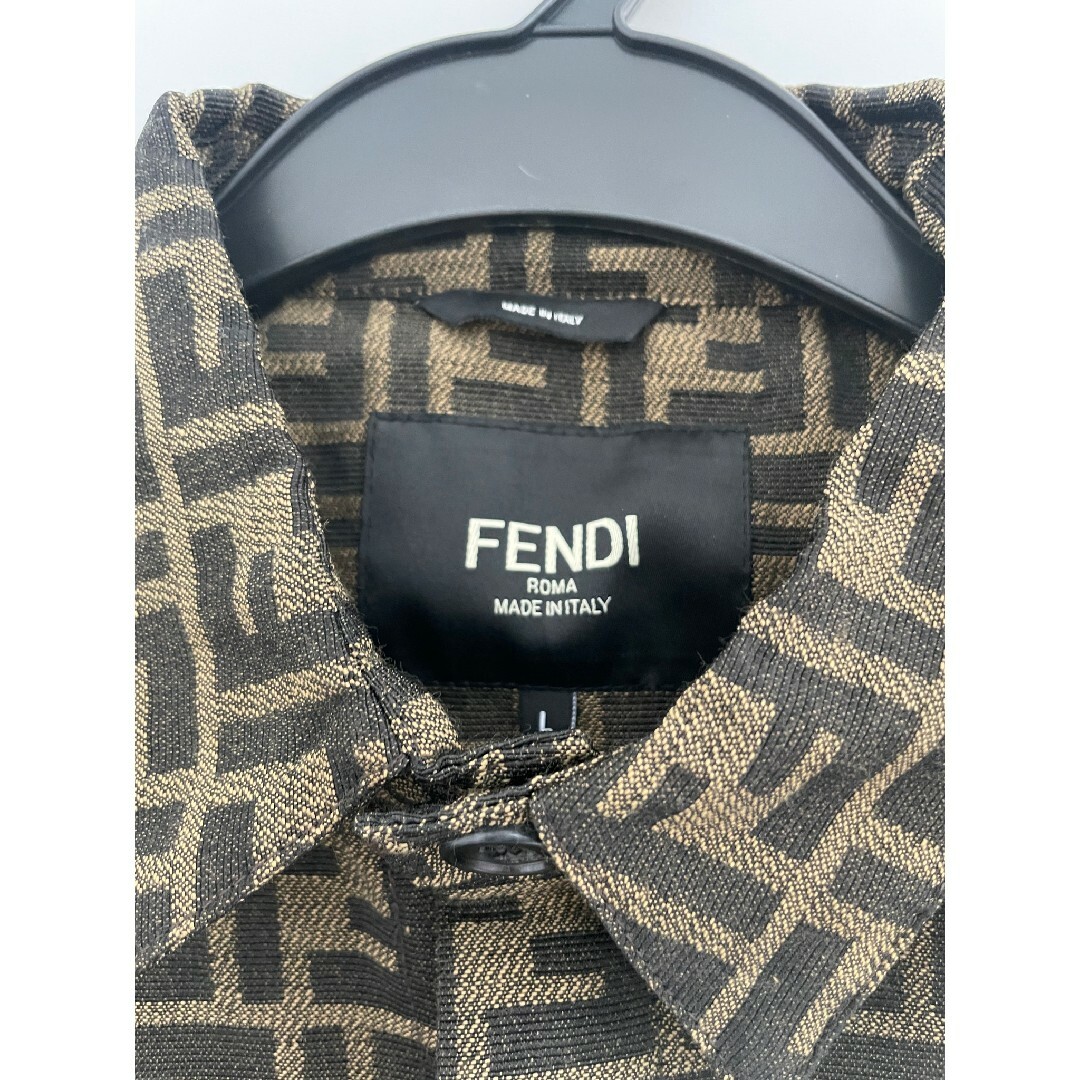 FENDI - FENDI フェンディ ジャケット ブルゾン サイズLの通販 FENDI - FENDI フェンディ ジャケット ブルゾン サイズLの通販