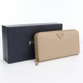 PRADA - プラダ ジップアラウンド長財布 サフィアーノ PRADA - プラダ ジップアラウンド長財布 サフィアーノ