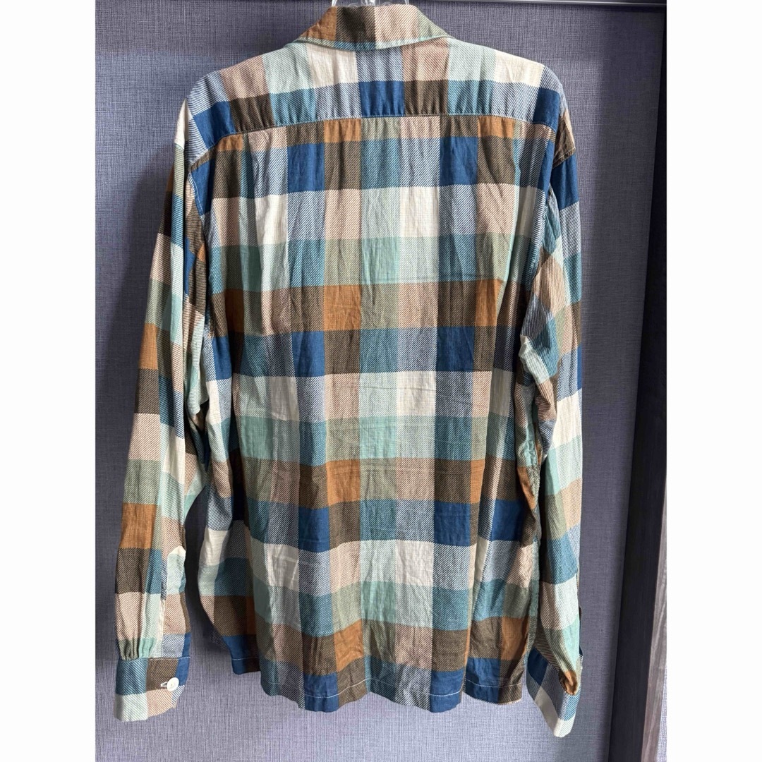 TROPHY CLOTHING トロフィークロージング 開襟 チェックシャツ19 TROPHY CLOTHING トロフィークロージング 開襟 チェックシャツ19