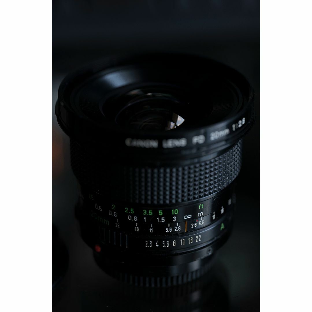 品質満点 希少な超広角オールドレンズ Canon NEW FD 20mm F2.8 キヤノ レンズ(ズーム)