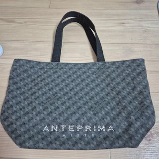 ANTEPRIMA - 未使用 イントレッチオ/横長/マットブラック ANTEPRIMA - 未使用 イントレッチオ/横長/マットブラック