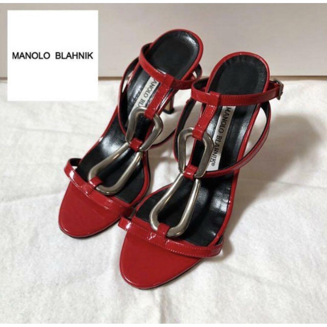 MANOLO BLAHNIK - マノロブラニク◇MANOLOBLAHKIK ストラップ MANOLO BLAHNIK - マノロブラニク◇MANOLOBLAHKIK ストラップ