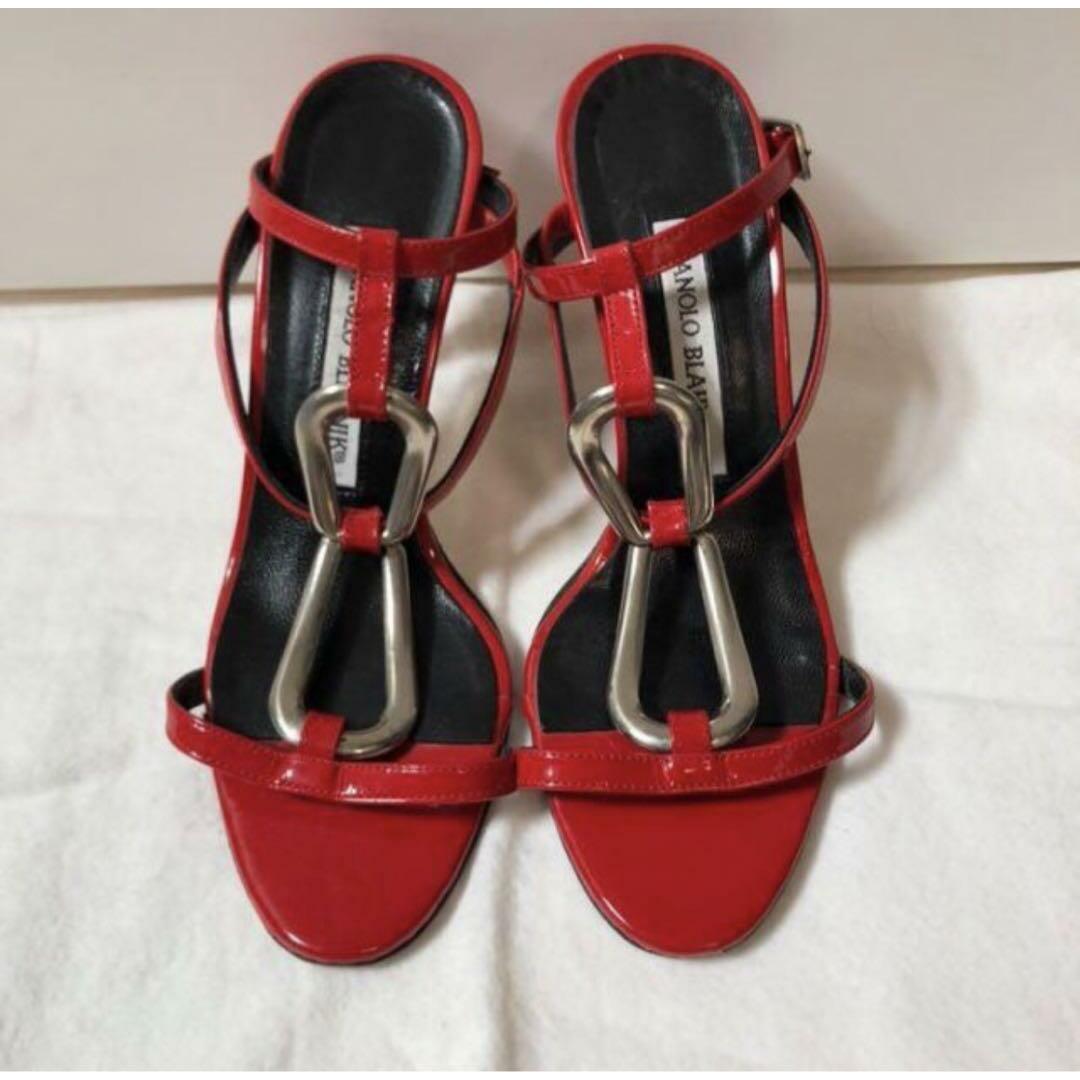 MANOLO BLAHNIK - マノロブラニク◇MANOLOBLAHKIK ストラップ MANOLO BLAHNIK - マノロブラニク◇MANOLOBLAHKIK ストラップ