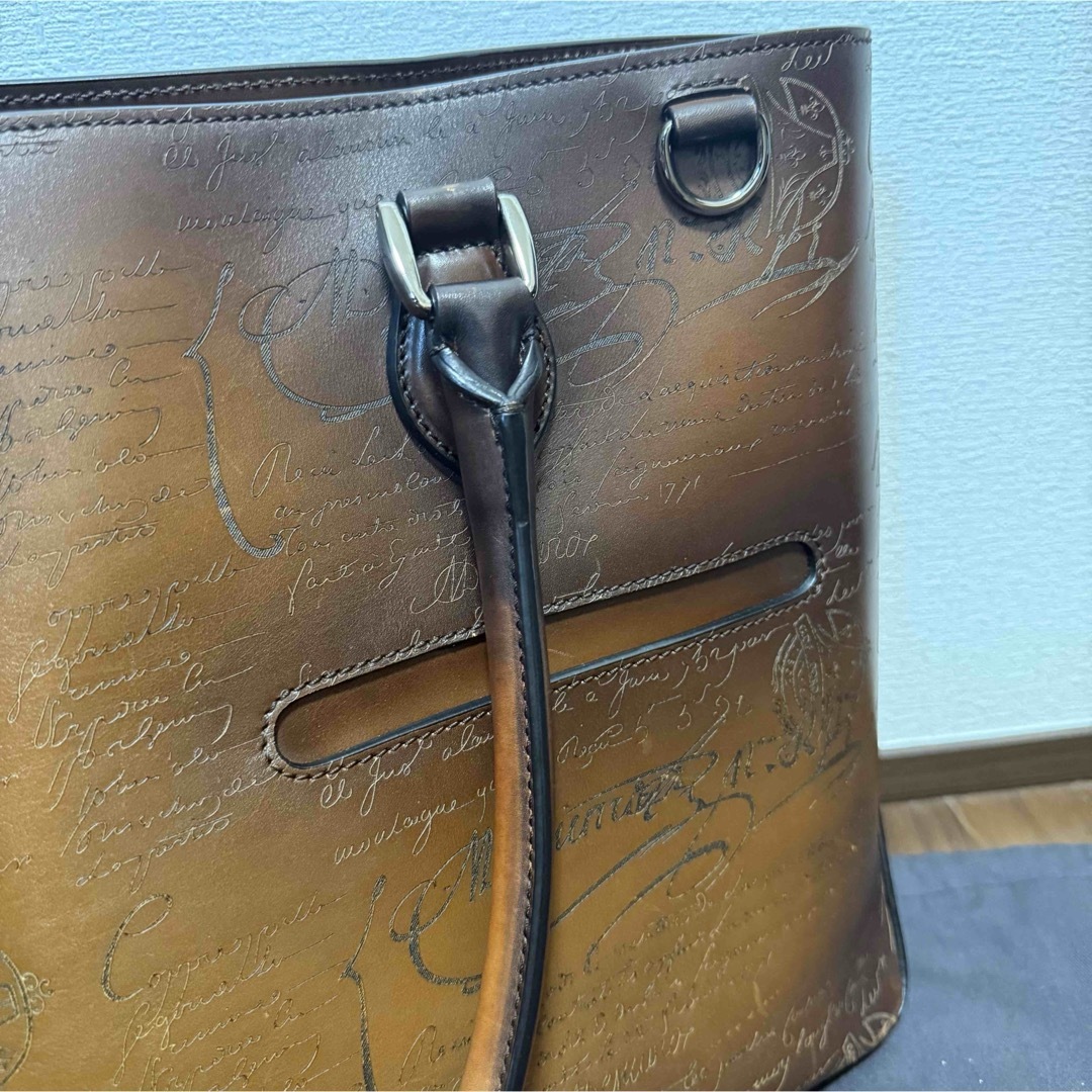 BERLUTI - 【美品】BERLUTI トゥジュール レザー トート BERLUTI - 【美品】BERLUTI トゥジュール レザー トート