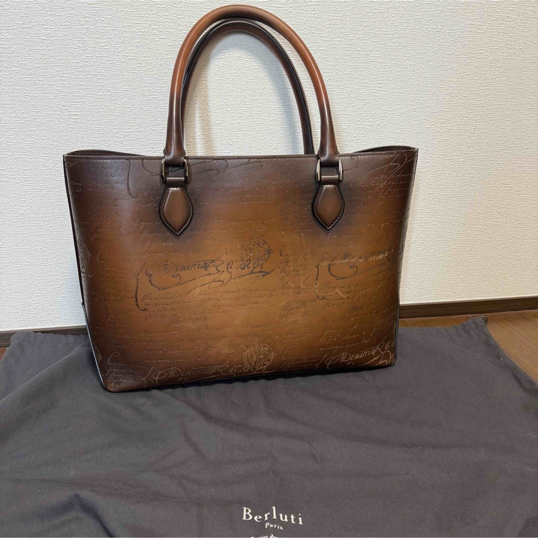 BERLUTI - 【美品】BERLUTI トゥジュール レザー トート BERLUTI - 【美品】BERLUTI トゥジュール レザー トート